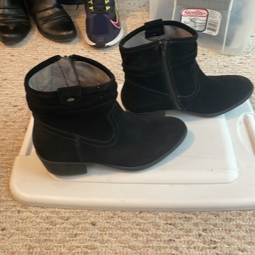 Black booties
